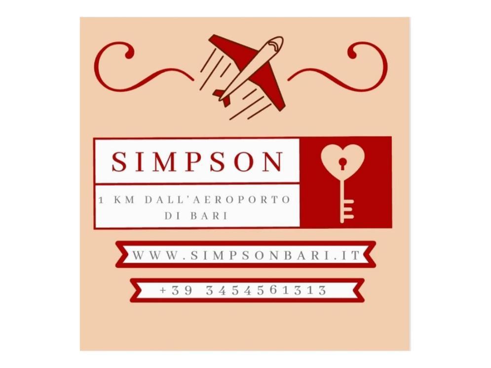 Simpson - Aeroporto Di Bari - Affittacamere Extérieur photo